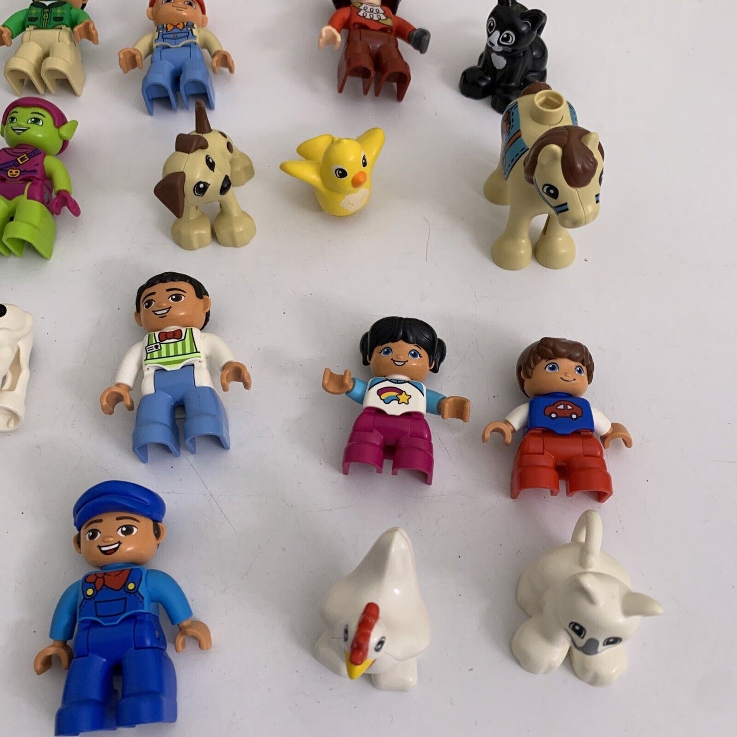 20x Lego Duplo Characters & Animals Assorted