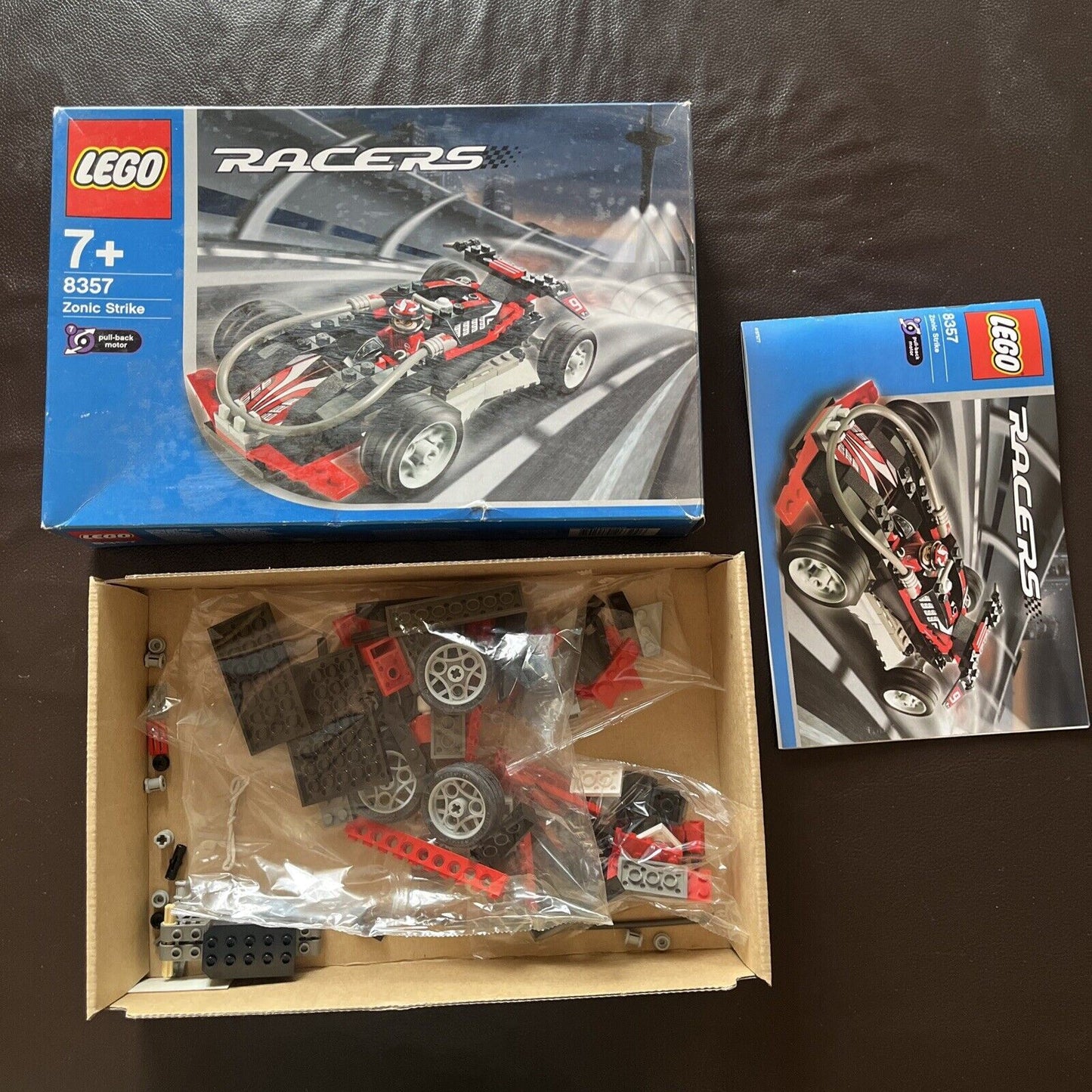 Lego Racers 8357 Zonic Strike *missing pieces uncounted*