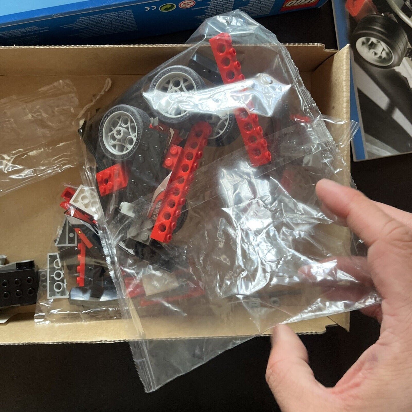 Lego Racers 8357 Zonic Strike *missing pieces uncounted*