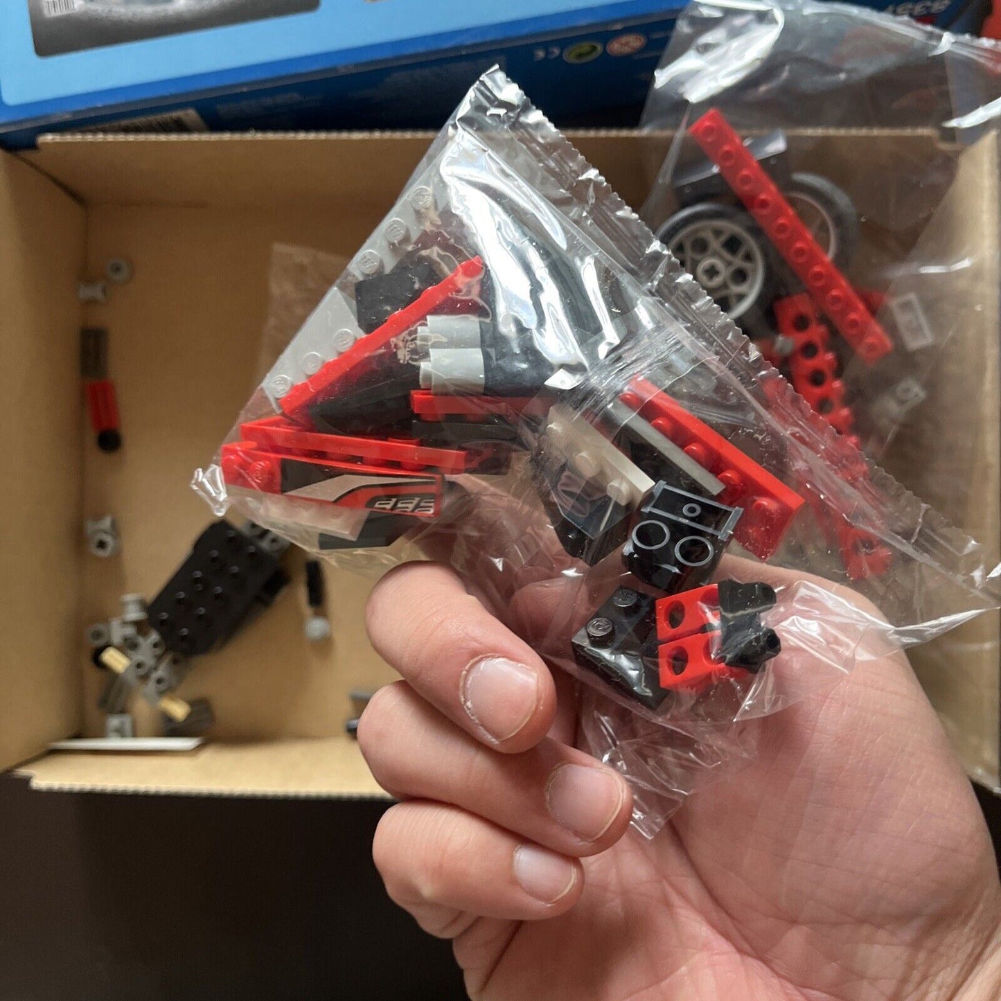 Lego Racers 8357 Zonic Strike *missing pieces uncounted*