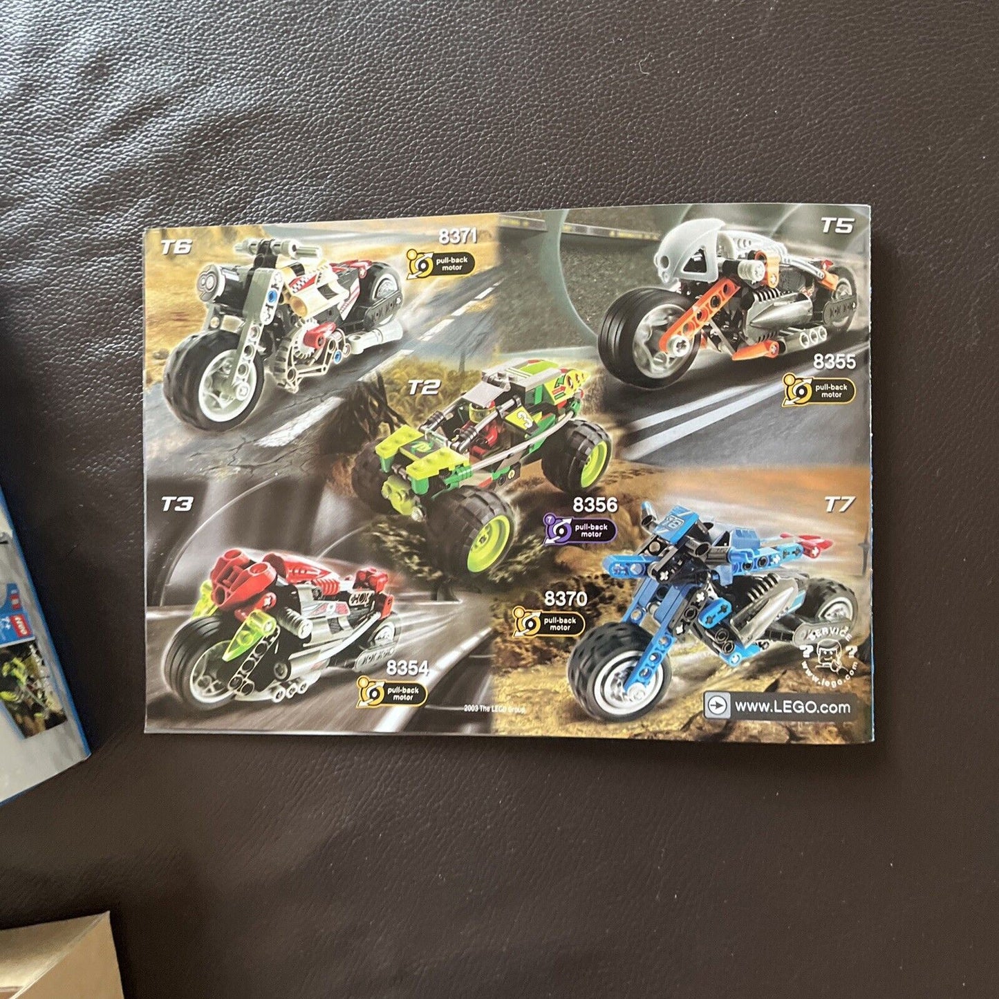 Lego Racers 8357 Zonic Strike *missing pieces uncounted*