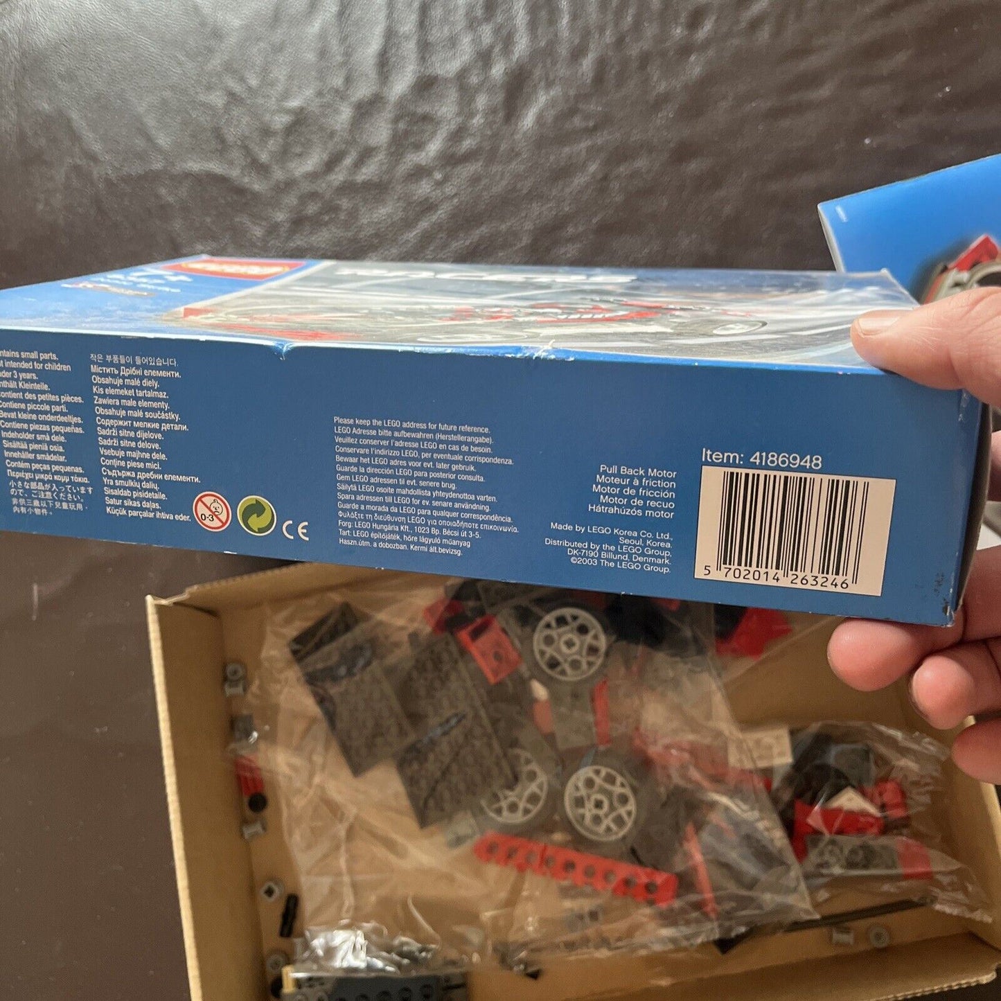 Lego Racers 8357 Zonic Strike *missing pieces uncounted*