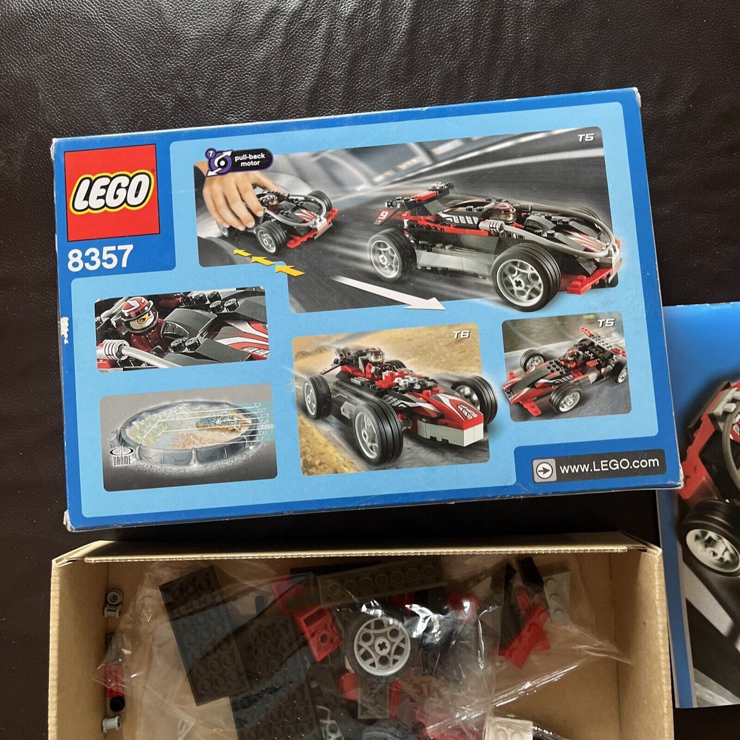 Lego Racers 8357 Zonic Strike *missing pieces uncounted*