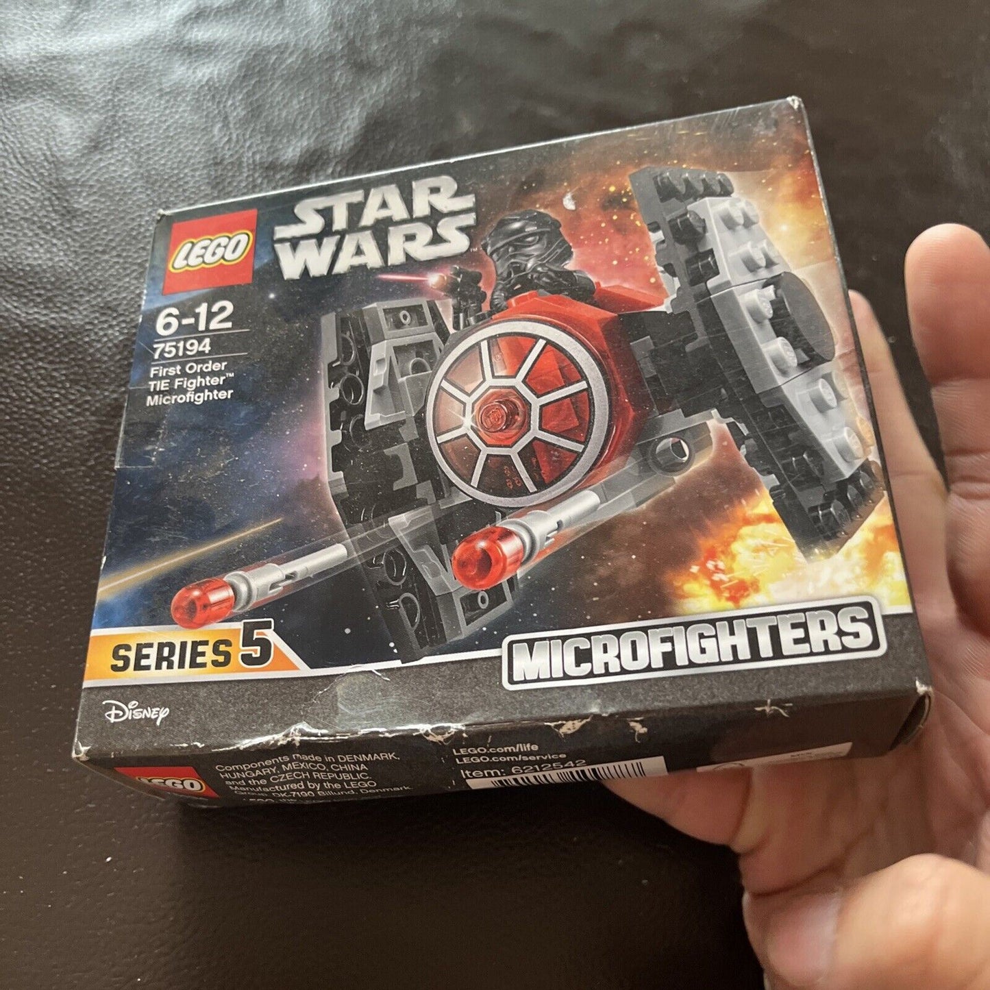 LEGO Star Wars: First Order TIE Fighter Microfighter (75194) NEW