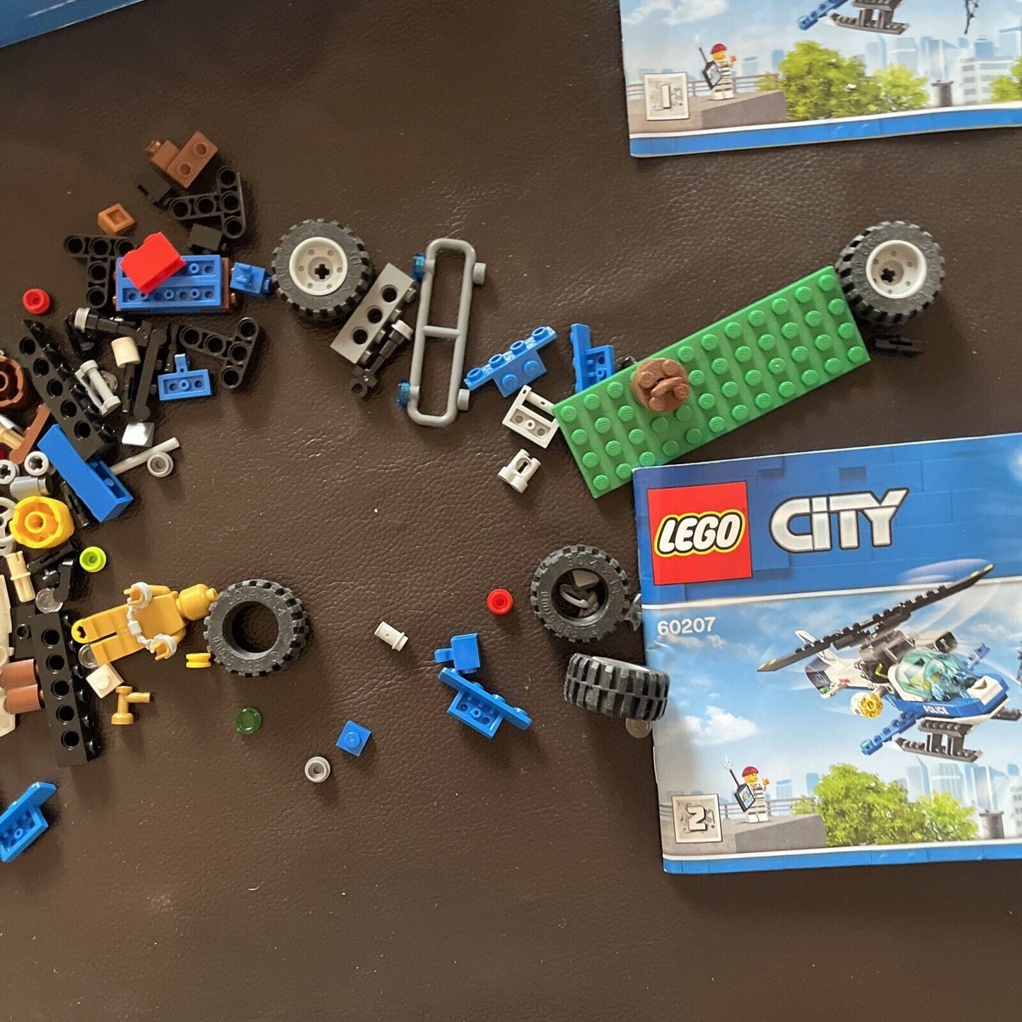 LEGO City Sky Police Drone Chase Set (60207) *Incomplete Missing Pieces*