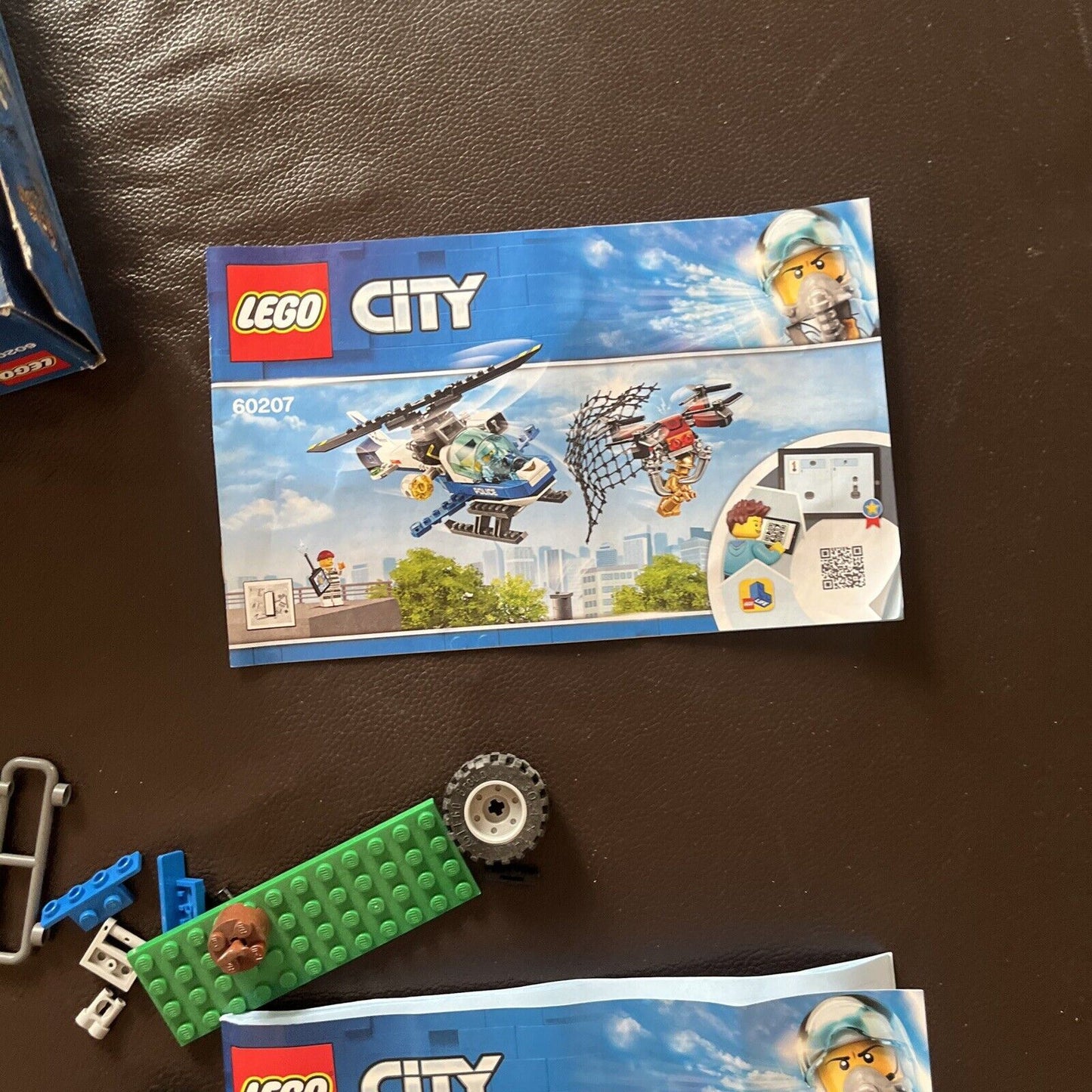 LEGO City Sky Police Drone Chase Set (60207) *Incomplete Missing Pieces*