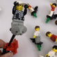 12x Lego Foosball Football Figures Characters with Adidas Football LEGO Ball