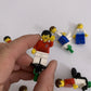 12x Lego Foosball Football Figures Characters with Adidas Football LEGO Ball