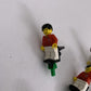 12x Lego Foosball Football Figures Characters with Adidas Football LEGO Ball