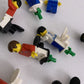 12x Lego Foosball Football Figures Characters with Adidas Football LEGO Ball