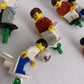 12x Lego Foosball Football Figures Characters with Adidas Football LEGO Ball