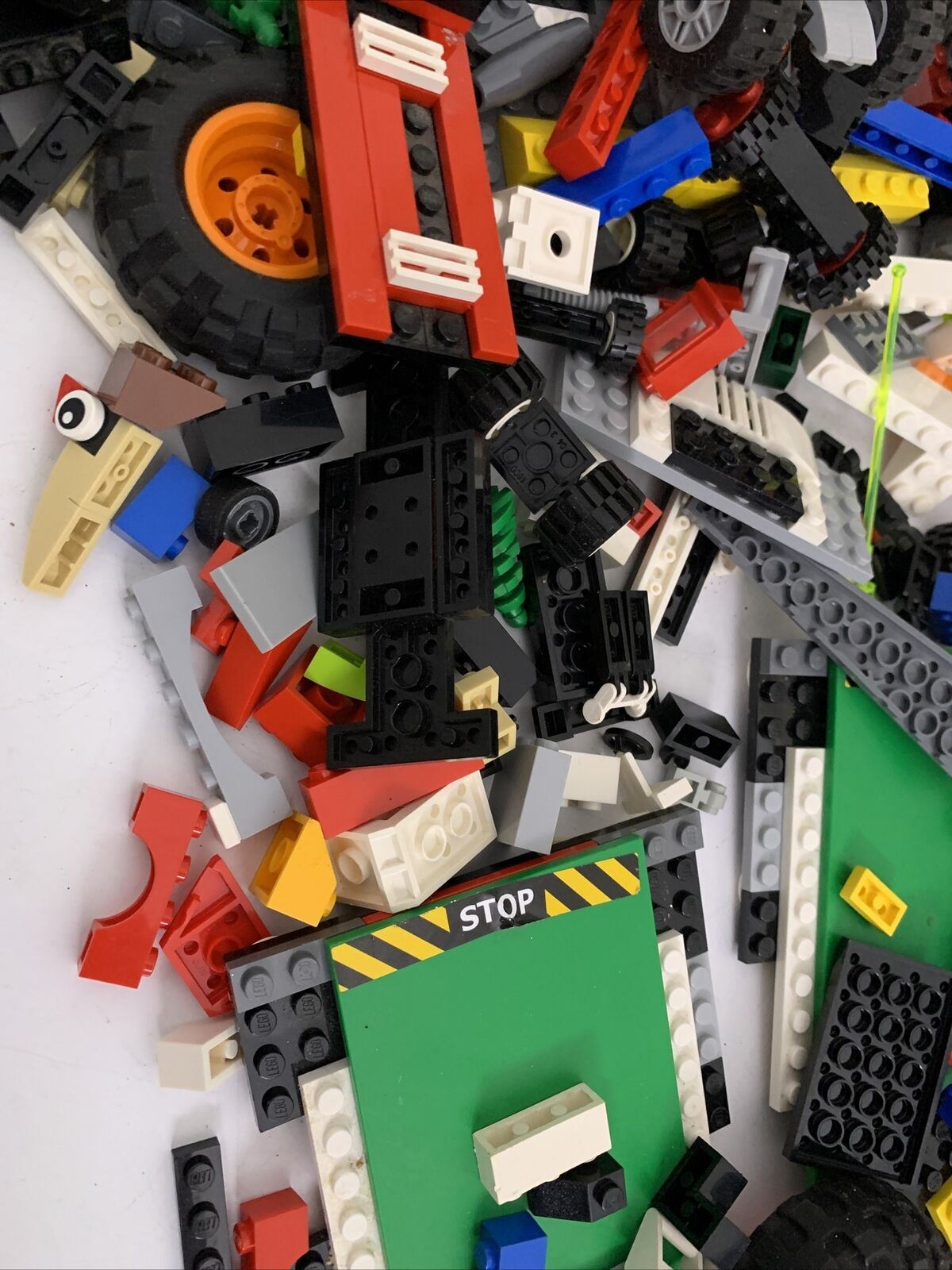 Lego Bulk Various Assorted Mix Wheels etc 1.04kg Genuine