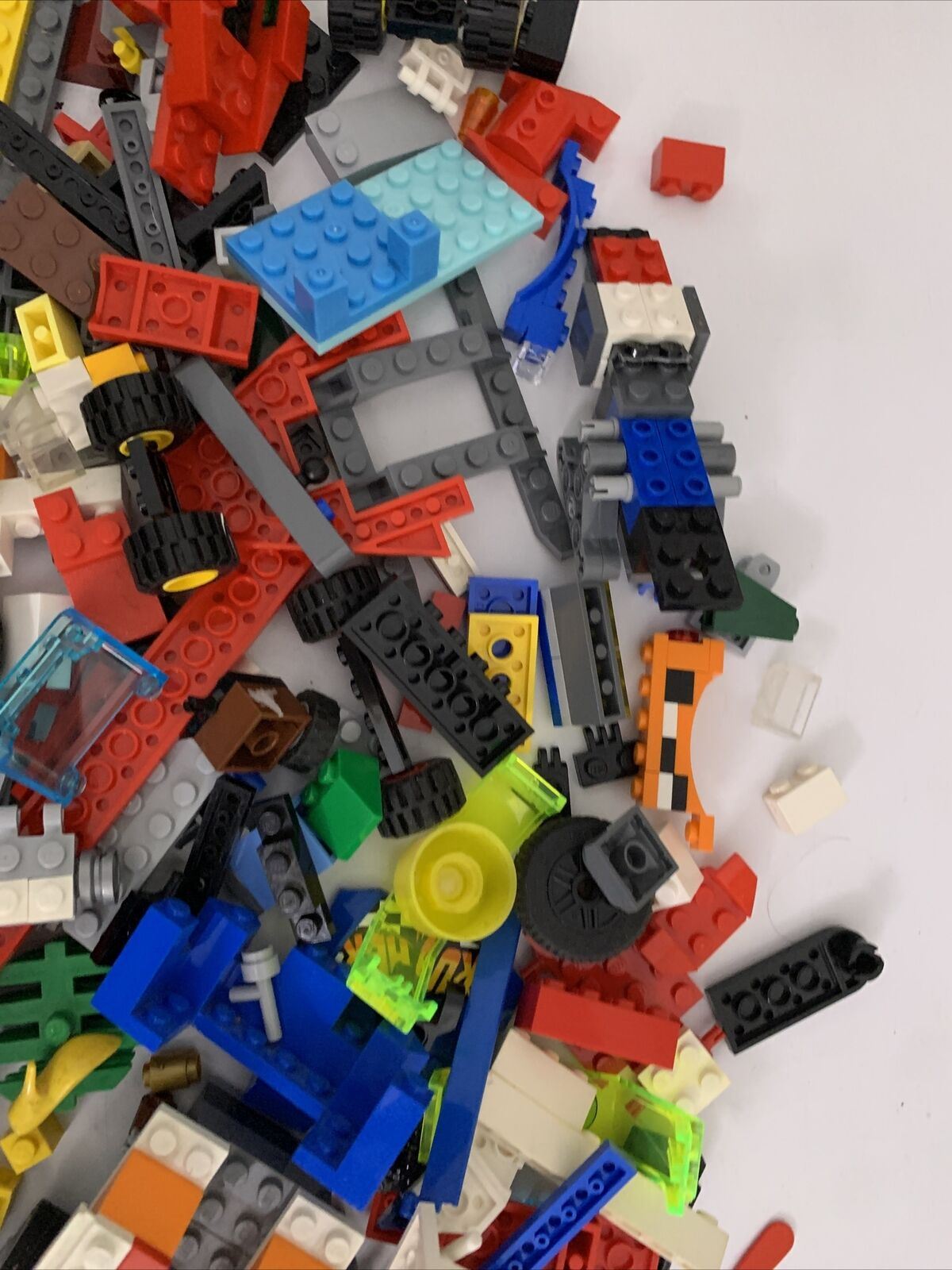 Lego Bulk Various Assorted Mix Wheels etc 1.04kg Genuine