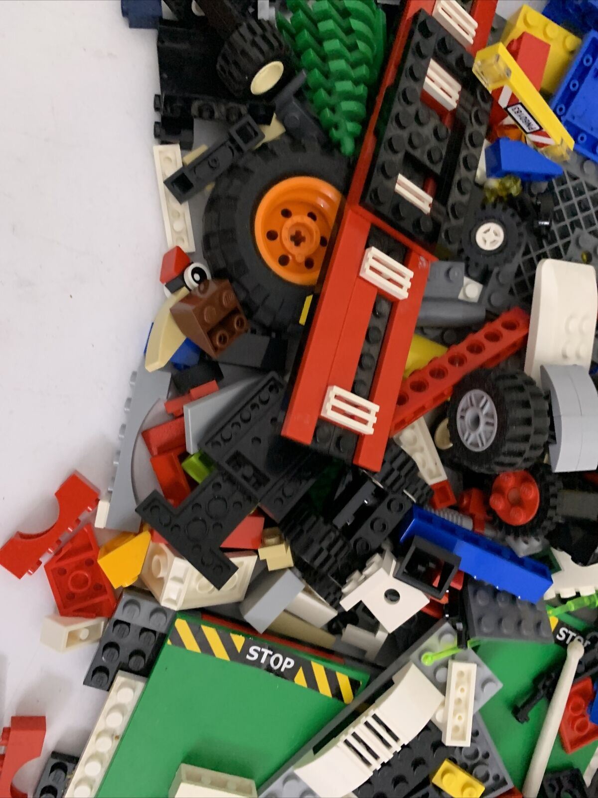 Lego Bulk Various Assorted Mix Wheels etc 1.04kg Genuine