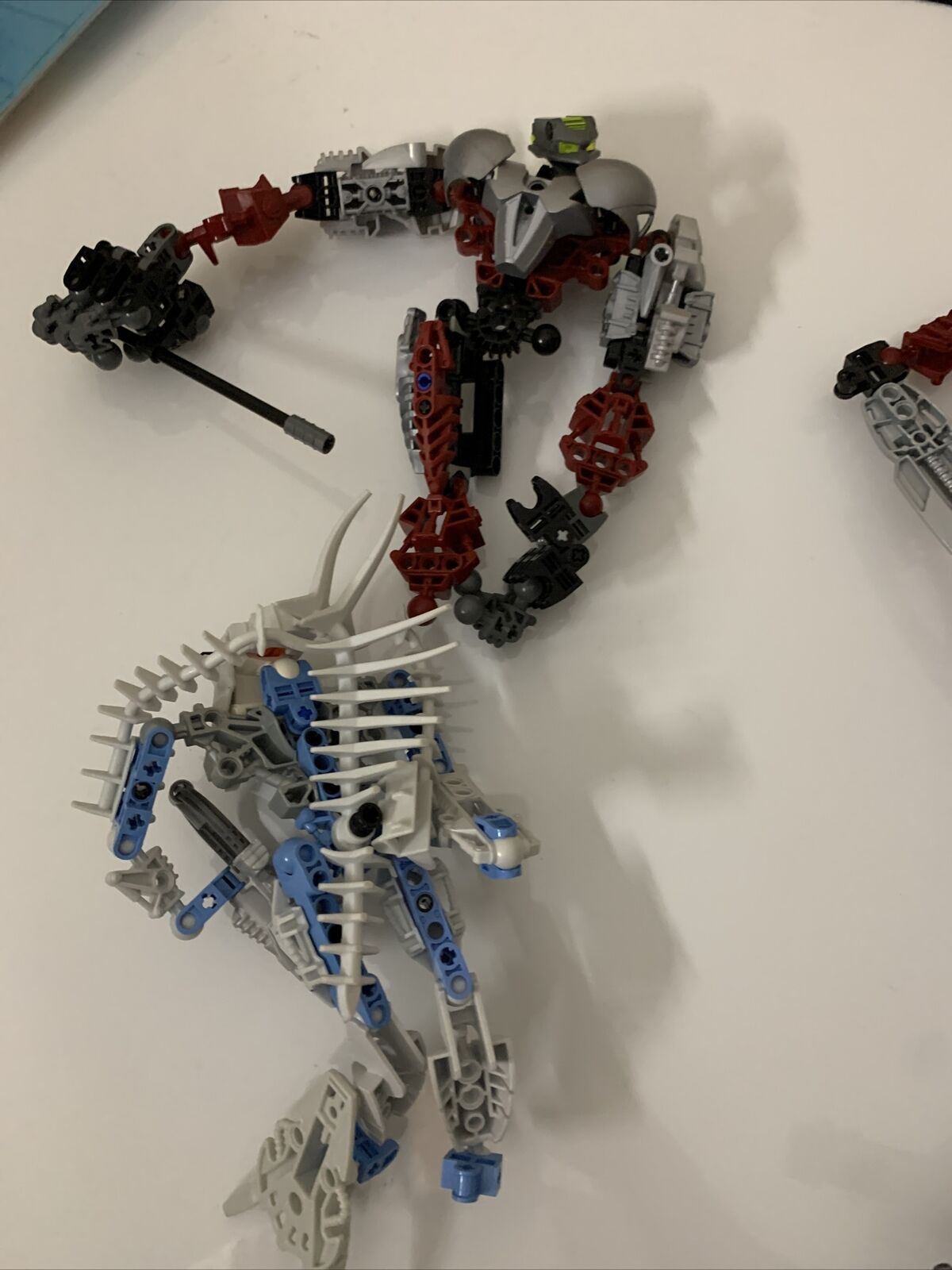 5x Lego Bionicle - Thok Sidorak Orkahm Turaga Jaller Incomplete