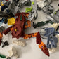 Lego Bionicle Bulk Variety Lot Swords Weapons Parts etc + Manual 975g