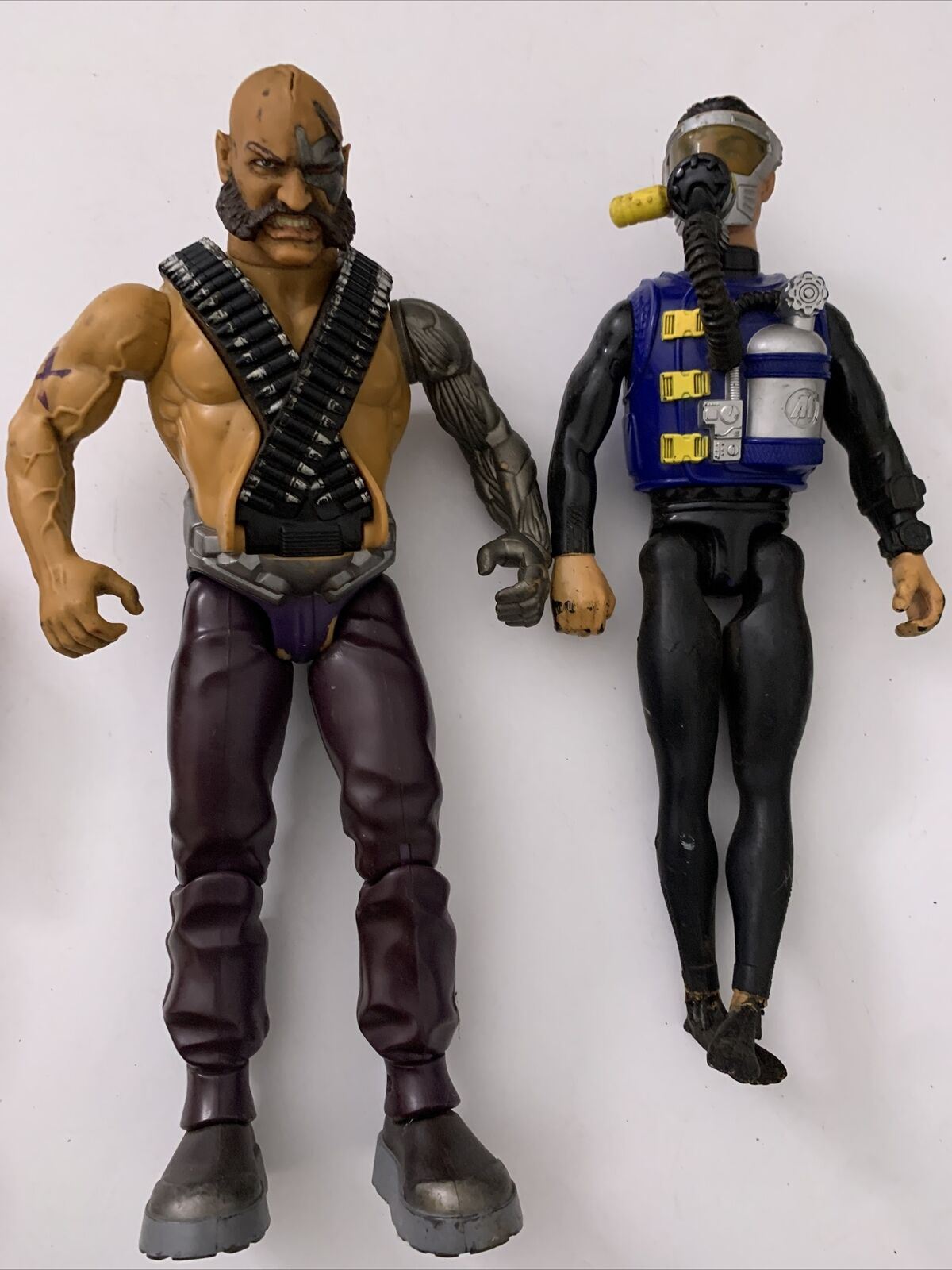 4x Hasbro Action Man Figures - Dr X Air Patrol Scuba 12" 30 cm