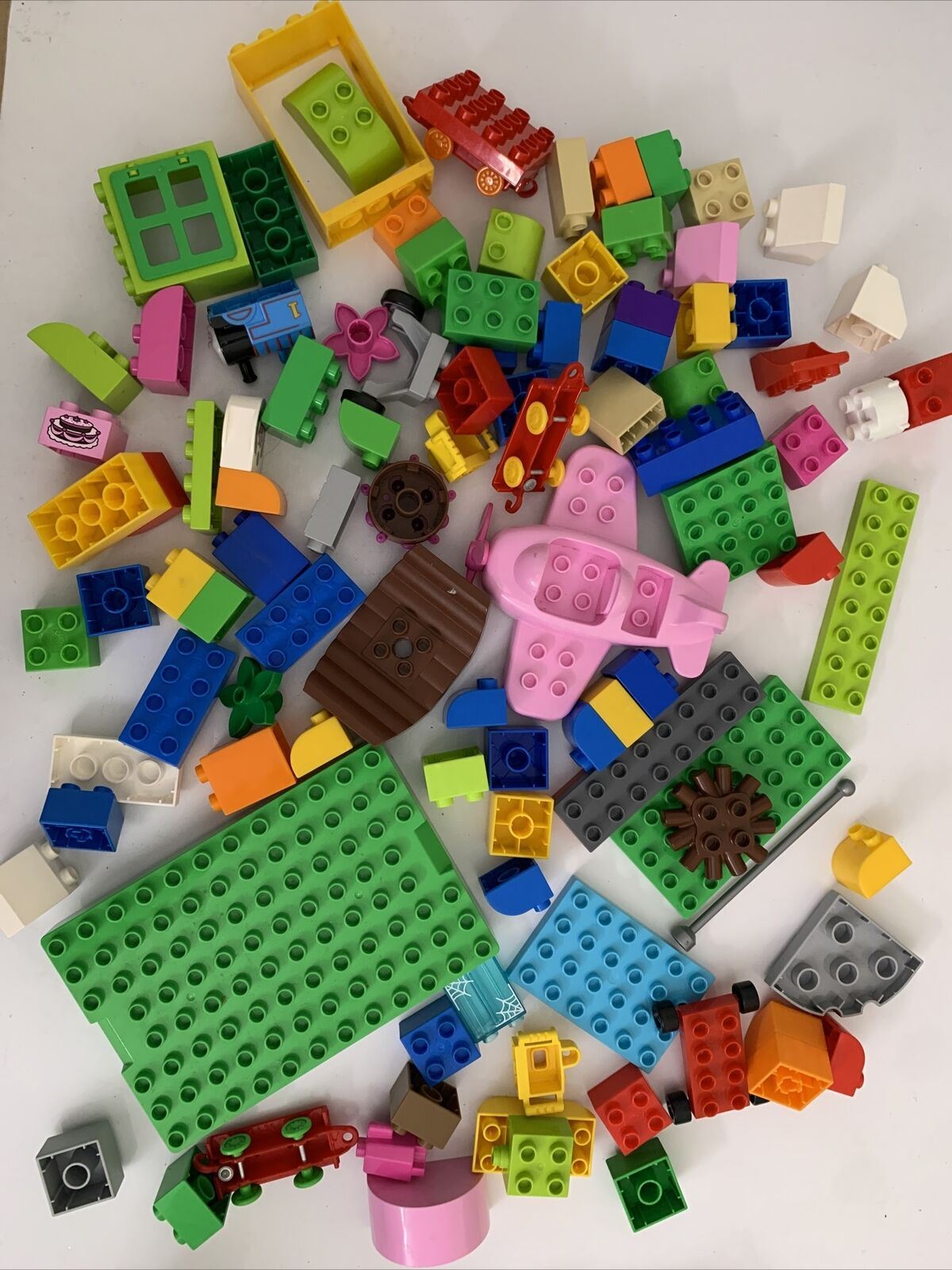 Lego Duplo 1 kg Bulk Plane Trailer Various Mix