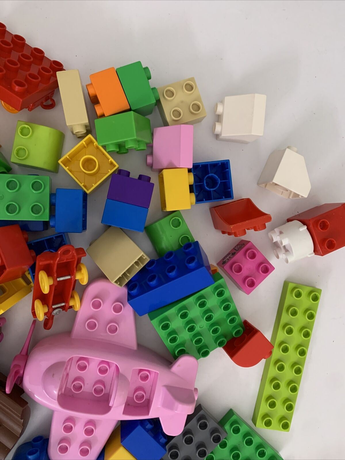 Lego Duplo 1 kg Bulk Plane Trailer Various Mix