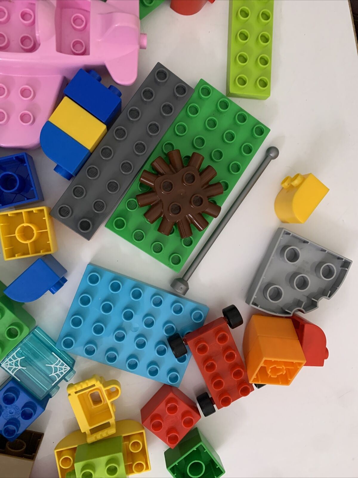 Lego Duplo 1 kg Bulk Plane Trailer Various Mix