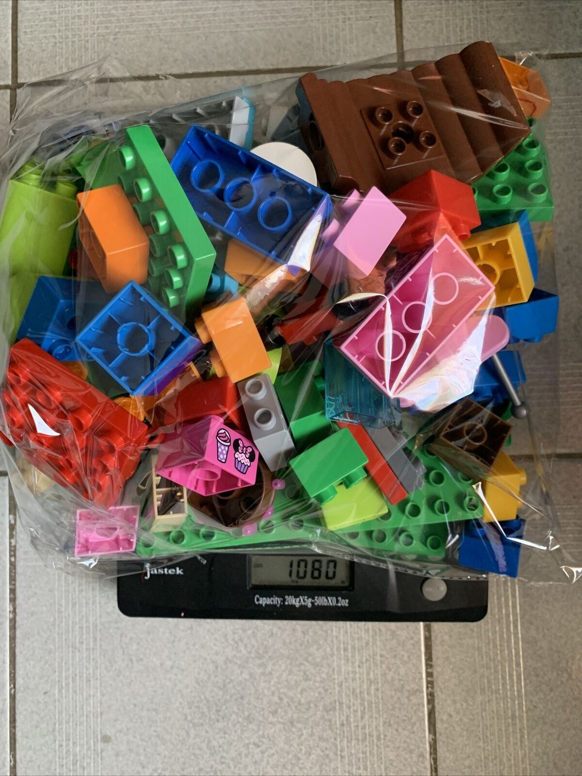 Lego Duplo 1 kg Bulk Plane Trailer Various Mix