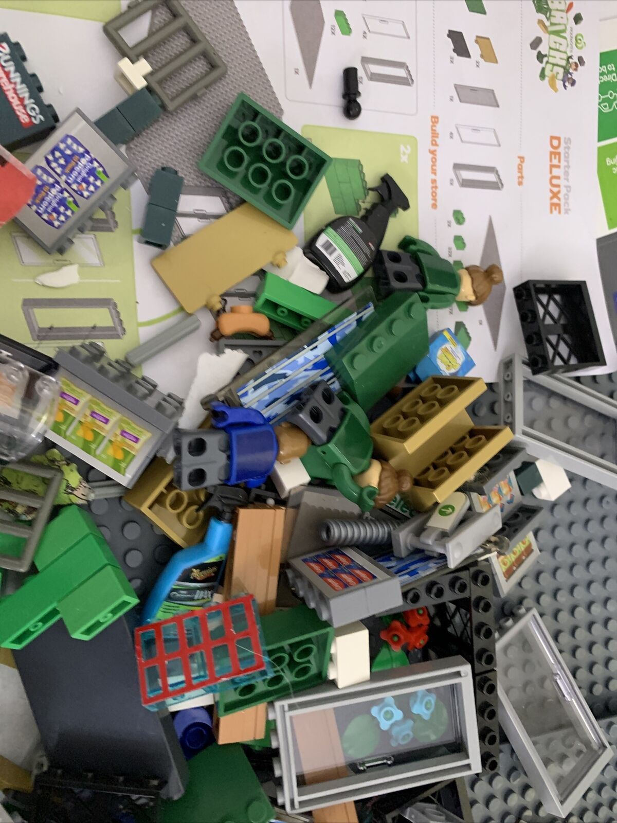 Bunnings Woolworths Assorted Variety Building Blocks Bulk 1.3kg