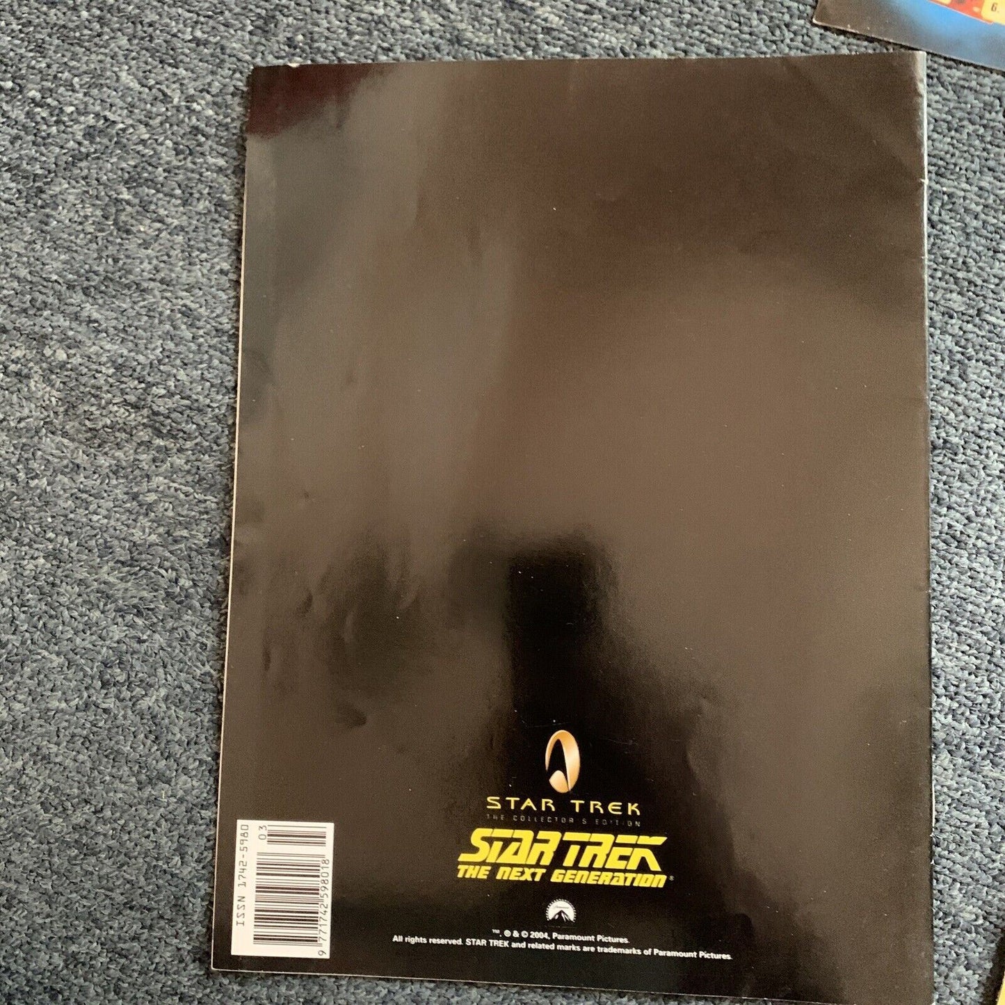 7x Star Trek Collector's Edition Magazine - First Contact The Next Generation