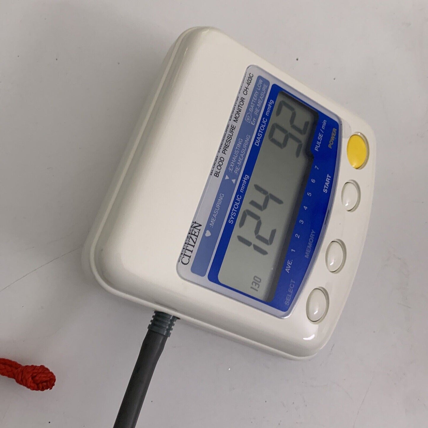 Citizen Digital Blood Pressure Monitor CH-403C Upper Arm