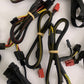 19x Bulk Lot Sets Power Supply Connectors Wires PSU ATX PC 4+4 Floppy 2+2 SATA