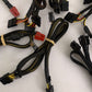 19x Bulk Lot Sets Power Supply Connectors Wires PSU ATX PC 4+4 Floppy 2+2 SATA