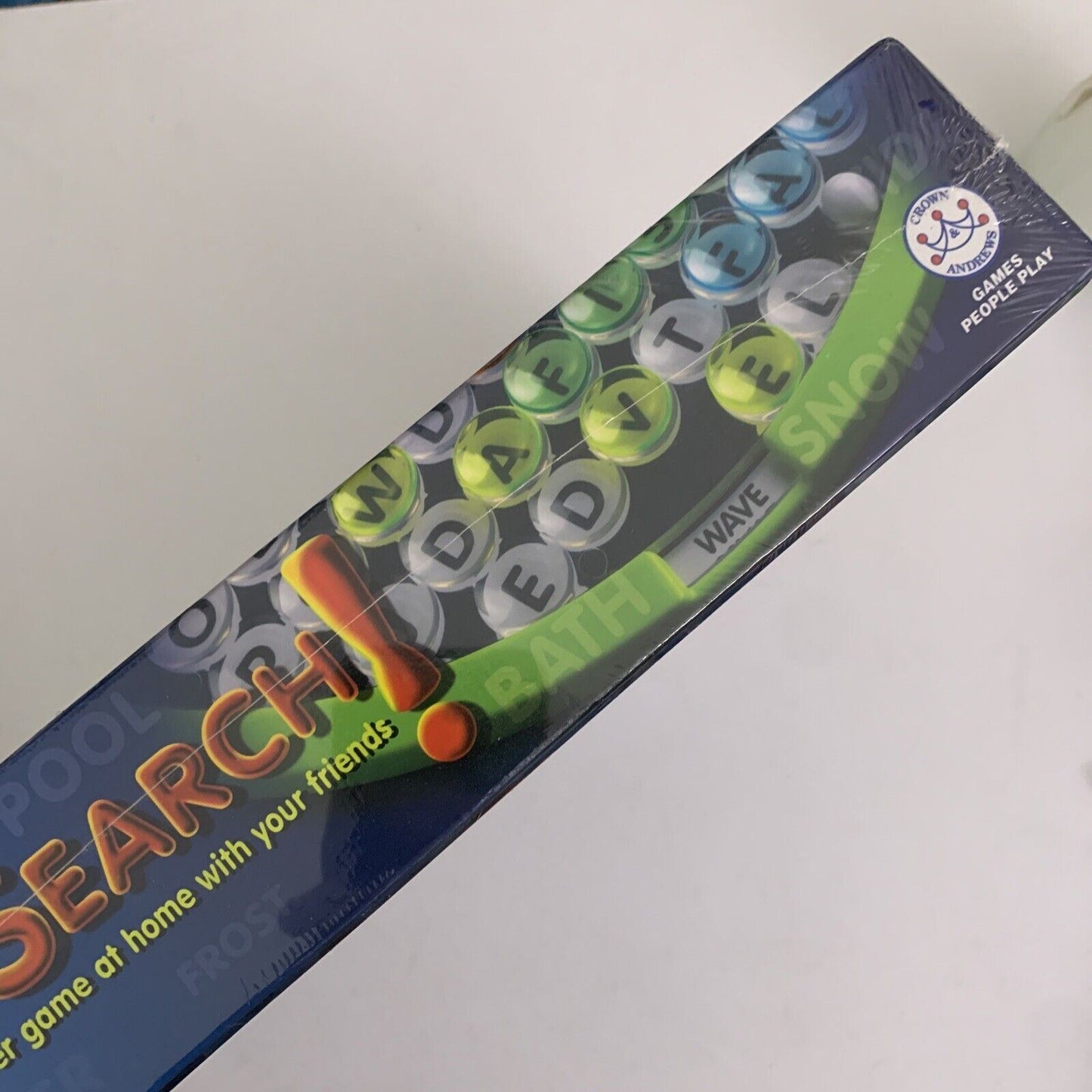 *New Sealed* Word Search - Play The Famous Newspaper Board Game Crown & Andrews