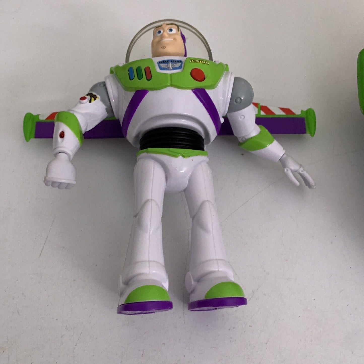 Disney Buzz Lightyear 2018 Mattel Moving Arms & Legs Talking Karate Chop + Ship