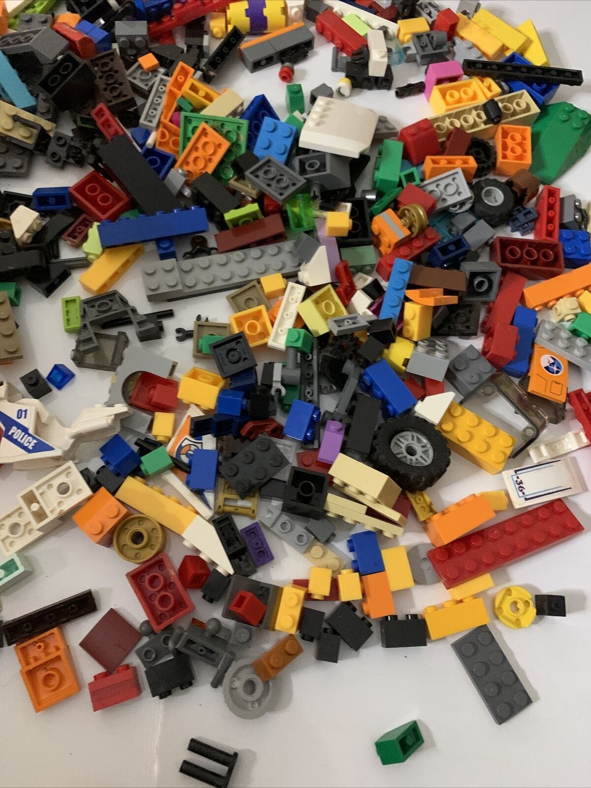 Lego Bulk Lot Set 960g Genuine Bucket Wheels Various Variety