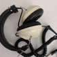 Vintage Hosiden Dynamic Stereo Headphones DH-42H-Q 2x 1/4" jack Made in Japan 8Ω