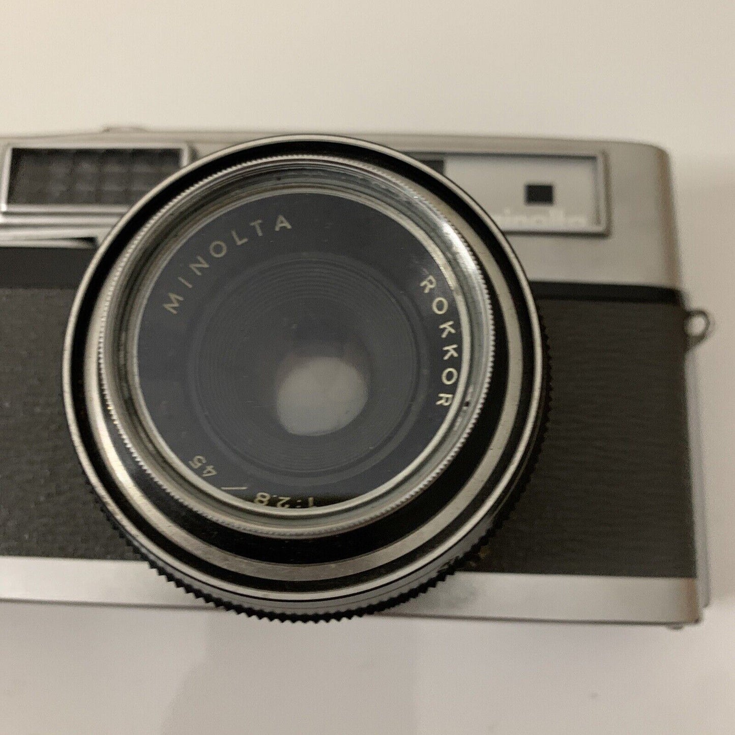 Vintage Retro MINOLTA Uniomat I Film Camera 35mm Lens Rokkor 1:2.8/45mm 1961