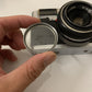 Minolta Uniomat Film Camera 35mm Rokkor Lens *Shutter Is Stiff For Parts/Repair