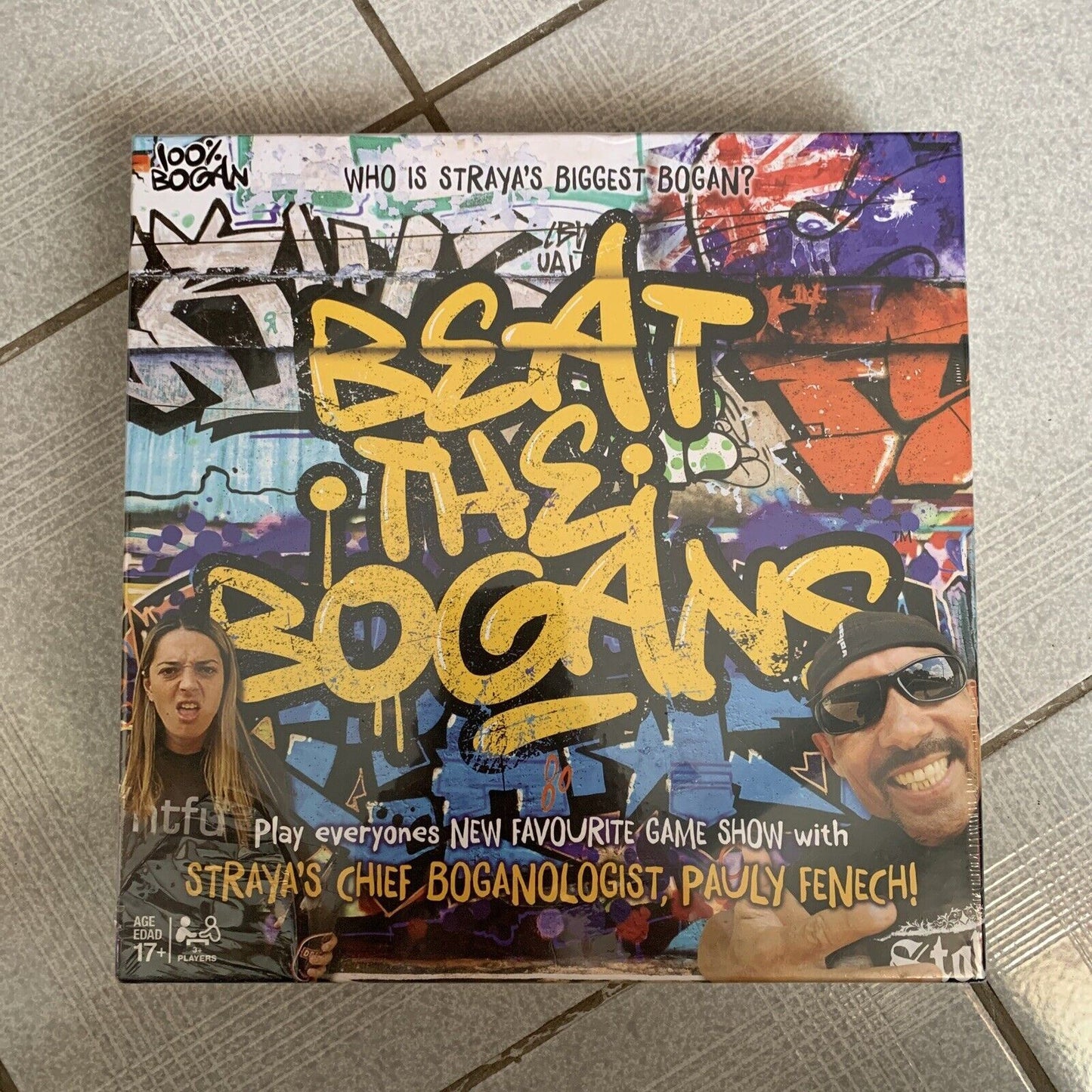 *New Sealed* Beat The Bogans Age 17+ Trivia Game 2018 Bogan Board Game