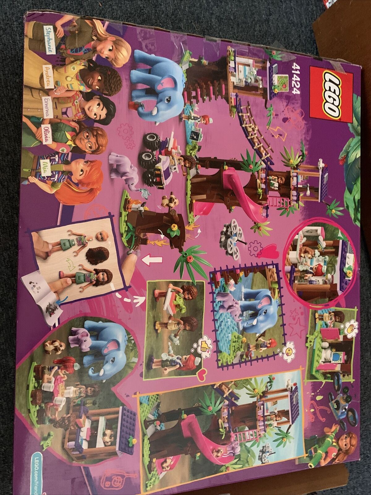 LEGO Friends Jungle Rescue Base - 41424 Incomplete Missing Pieces