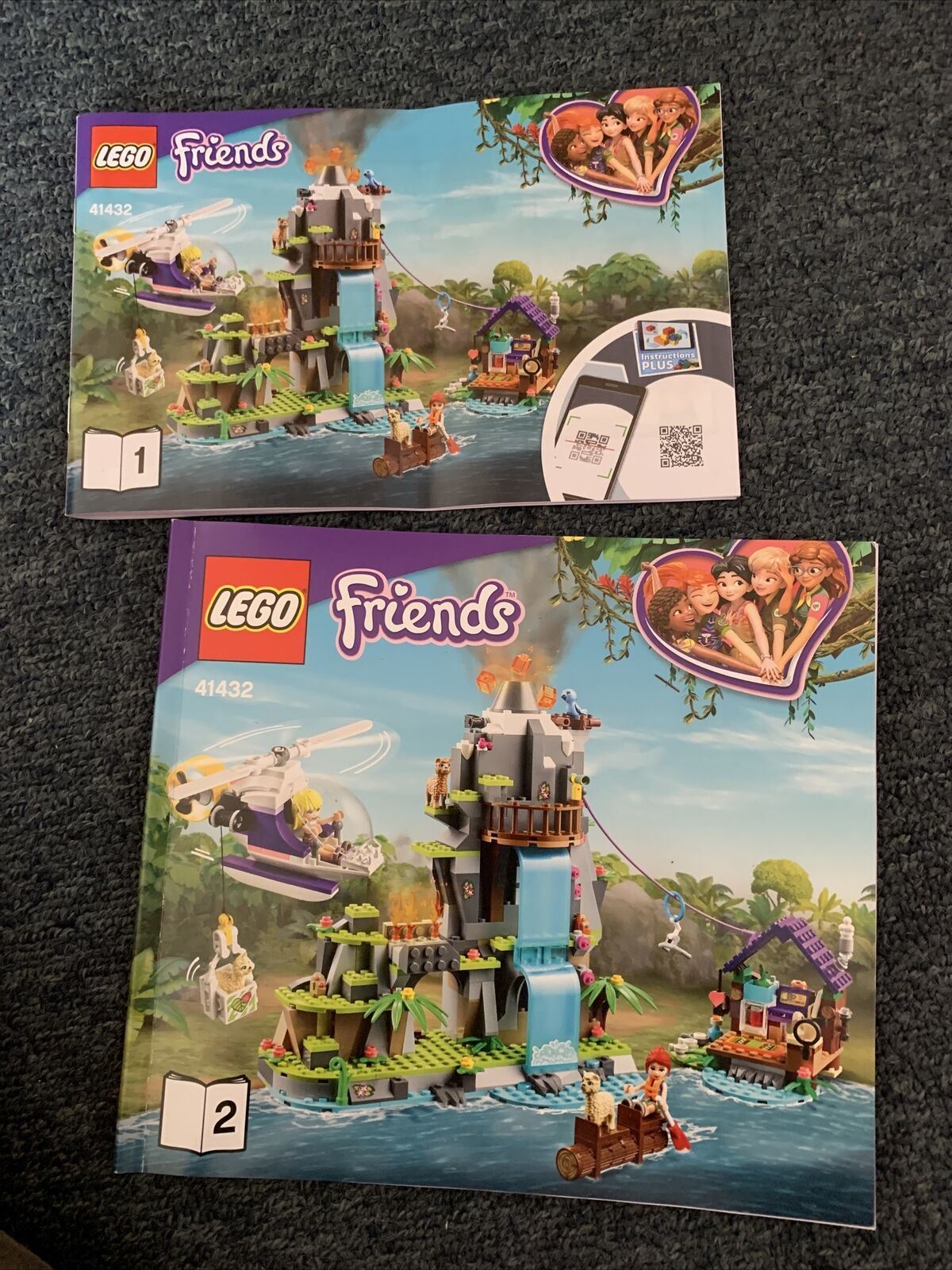 Lego friends alpaca discount mountain jungle rescue instructions