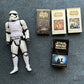 Star Wars Stormtrooper Action Figure 18" 47cm & VHS Original Trilogy Set