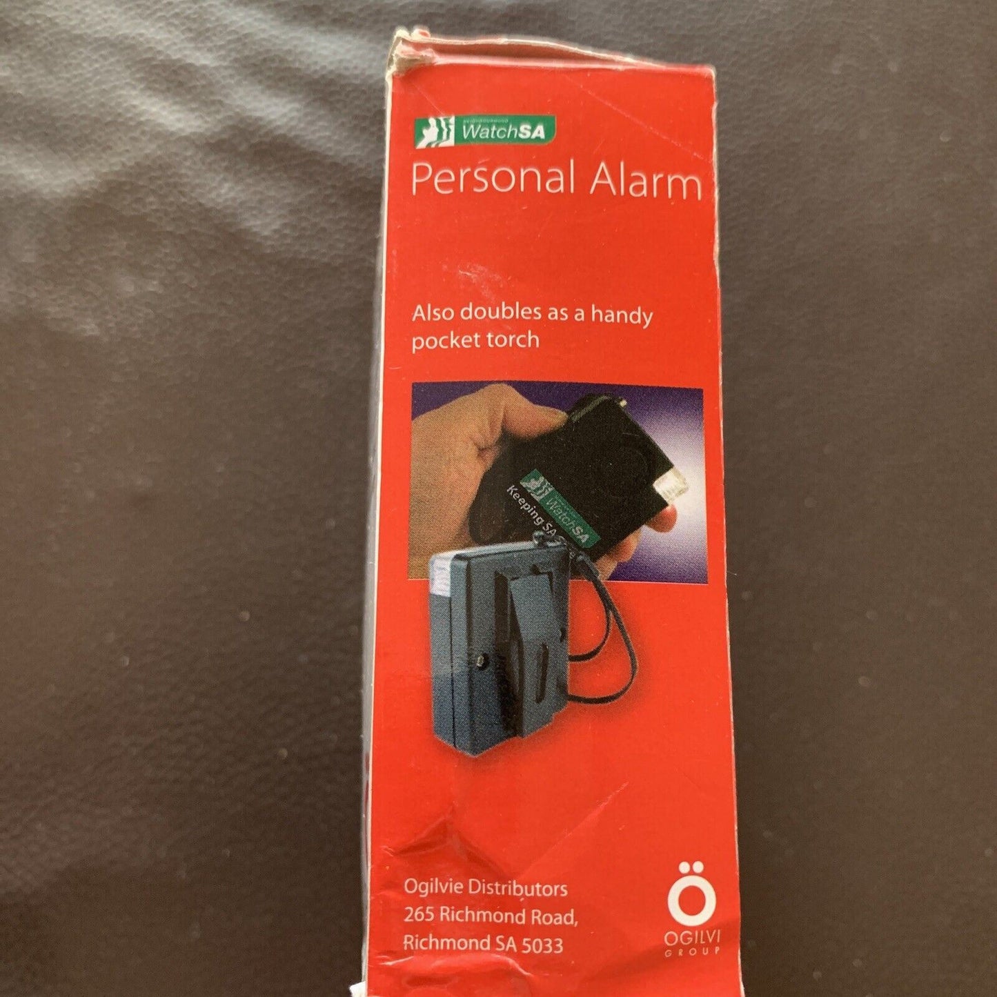 Neighbourhood Watch Personal Alarm WSA-PA01 120dB Noise Flash Strobe Light Belt