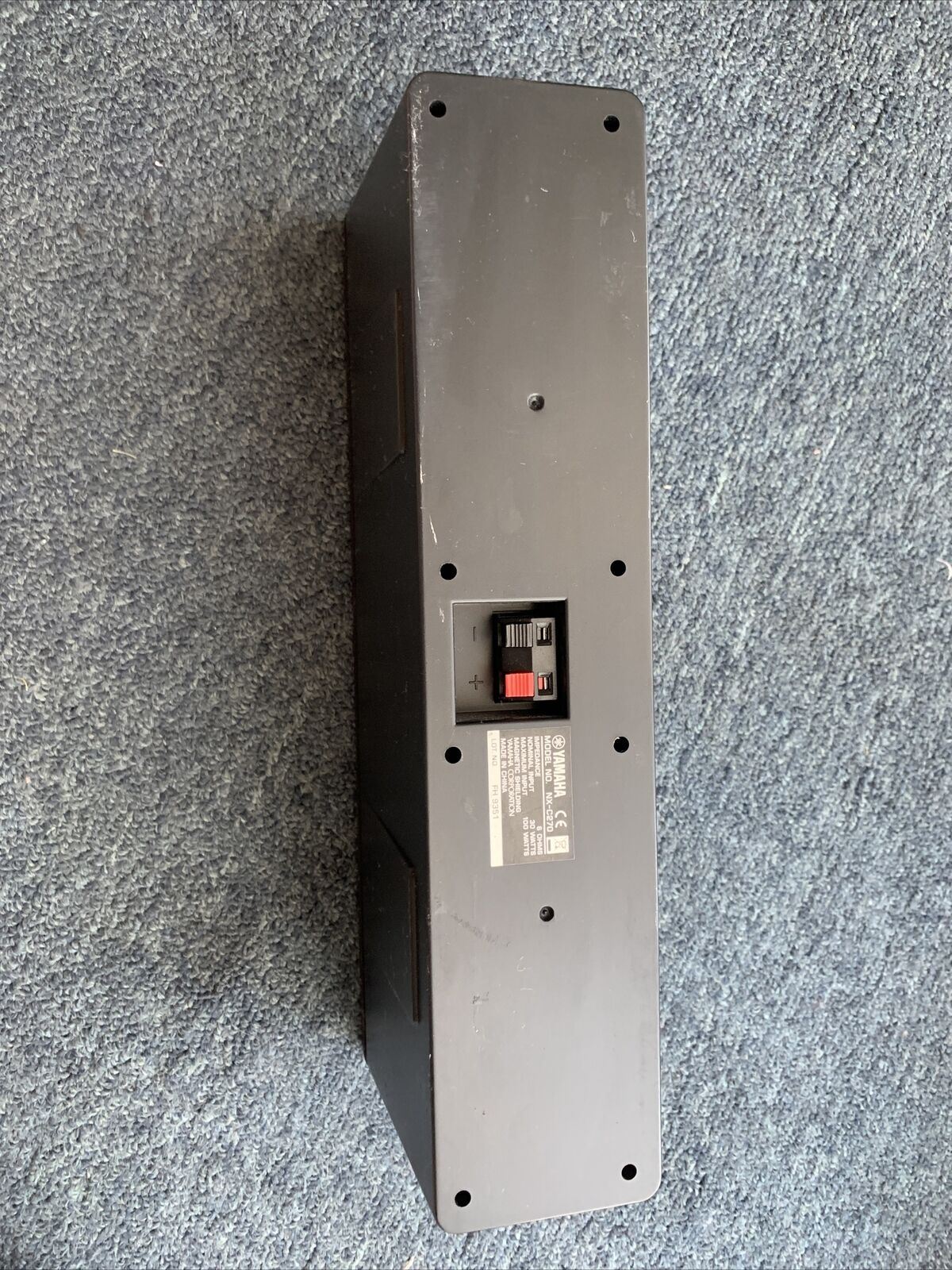 Yamaha Centre Speaker  Model NX-C270 6 ohms  30-100 Watts Black