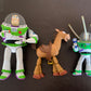 Disney Pixar Toy Story 2x Buzz Lightyear + Bullseye 30cm Action Figure