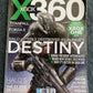 4x Xbox 360 Magazine Borderlands Destiny Deadspace Issue 86, 89, 100, Aug 2012
