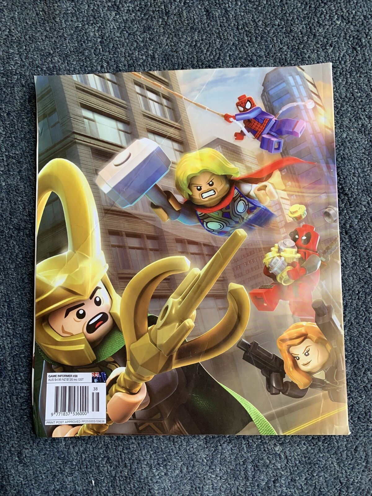 4x Game Informer Magazines Top 50 Games 2012, Witcher 3, Lego Marvel, COD