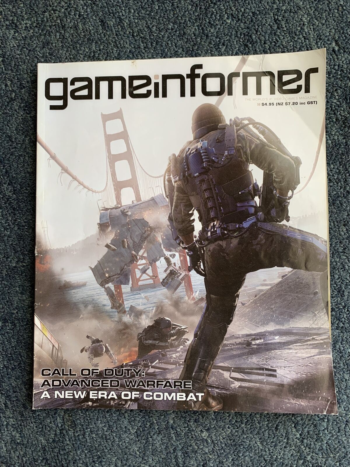 4x Game Informer Magazines Top 50 Games 2012, Witcher 3, Lego Marvel, COD