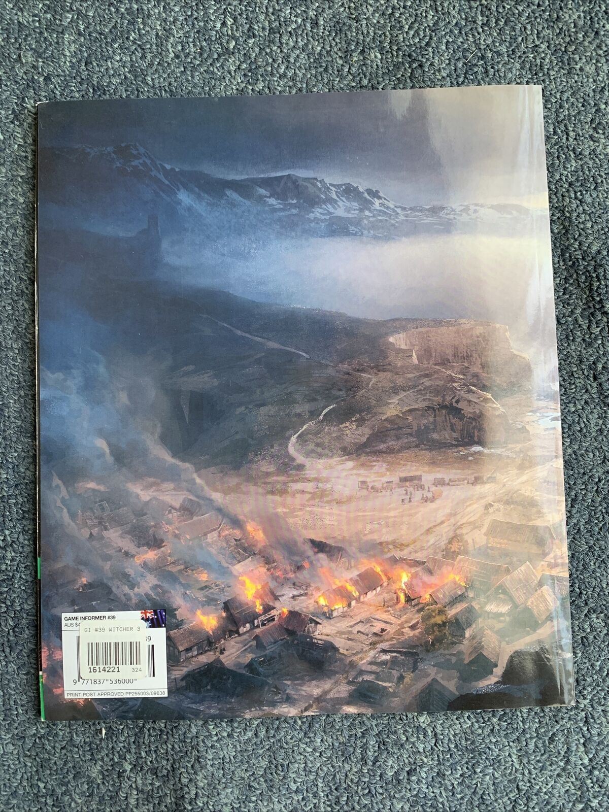 4x Game Informer Magazines Top 50 Games 2012, Witcher 3, Lego Marvel, COD