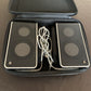 Logitech V20 USB Powered Notebook Laptop Portable Speakers Travel Case
