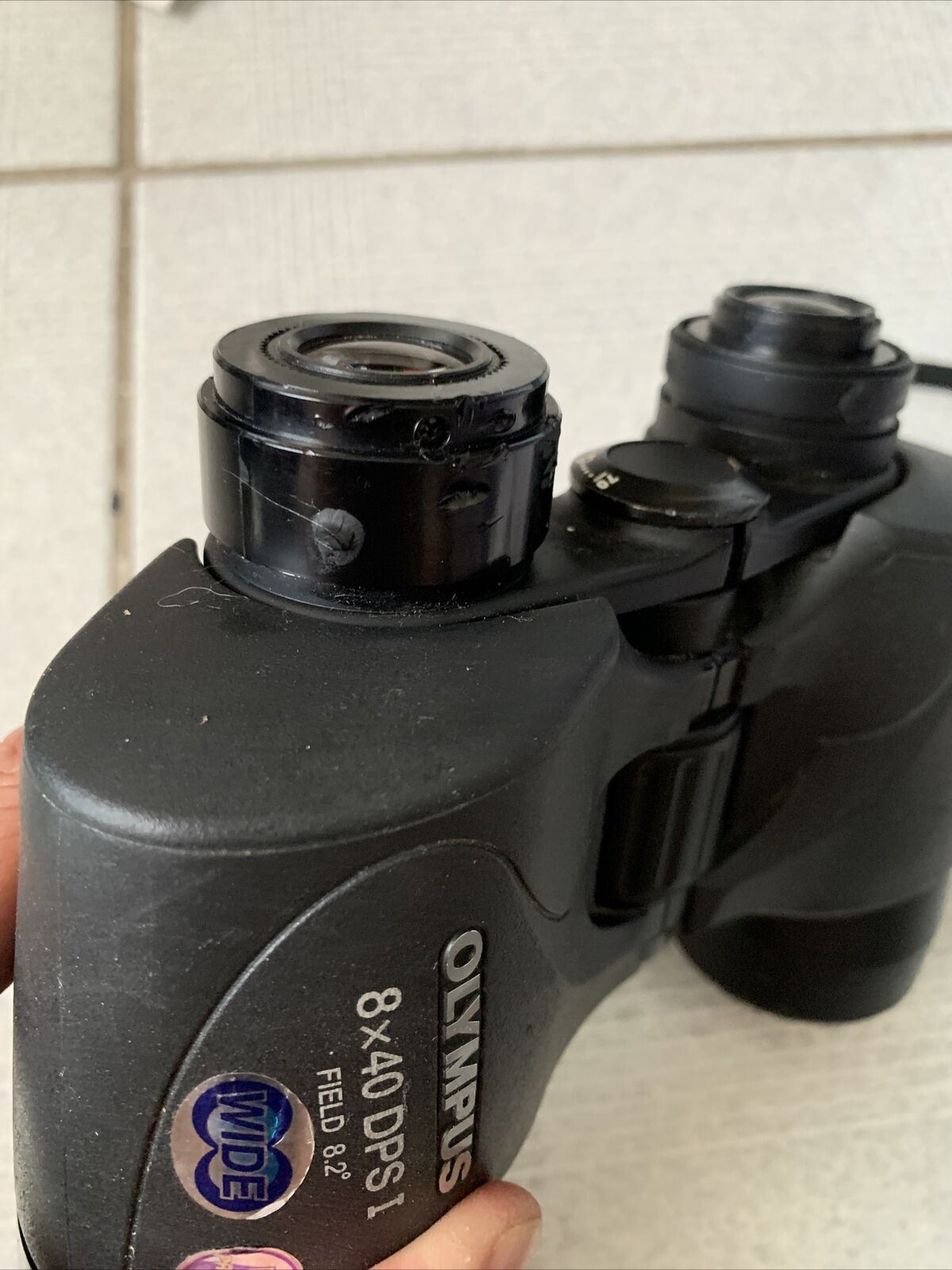 Olympus 8x40 DPS I Field 8.2 Wide UV Protection Binoculars *For Parts Repair