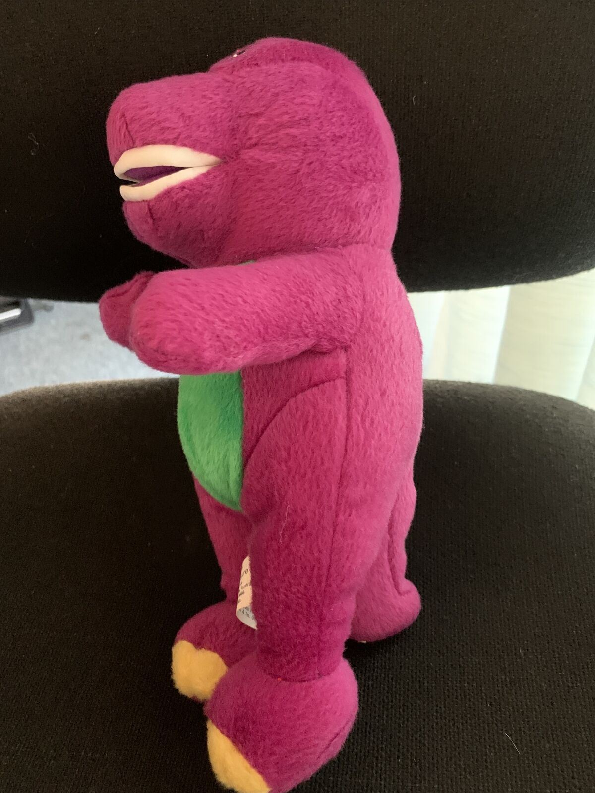 Vintage Barney the Dinosaur Plush Toy 25cm 10"